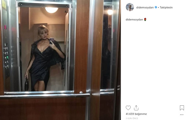 Didem Soydan'dan cesur asansör pozu! Ortalığı yine salladı galerisi resim 3