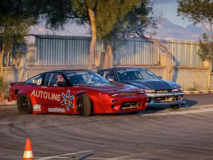 Drift yarışı yapıldı