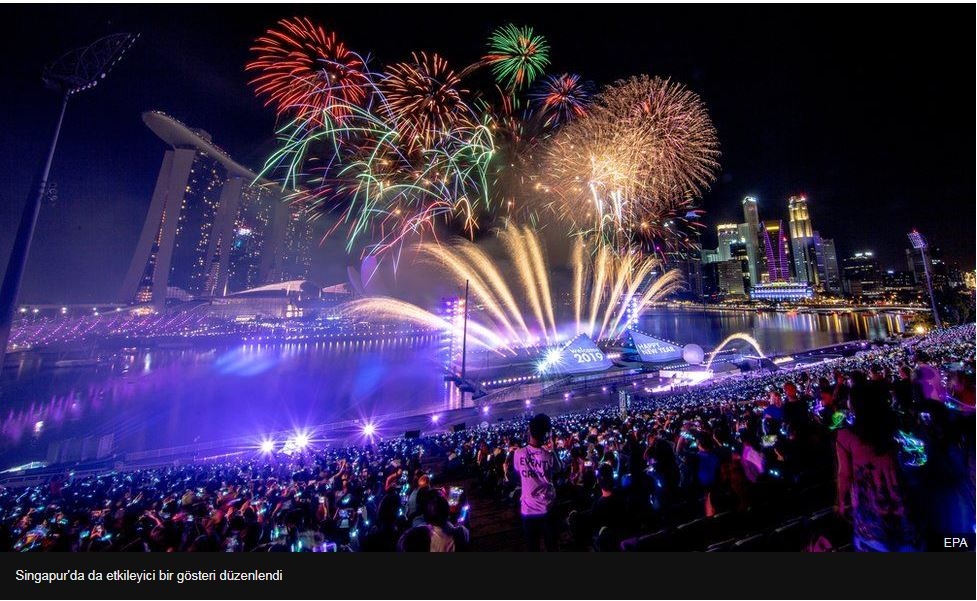 Dünya 2019’a böyle girdi galerisi resim 1