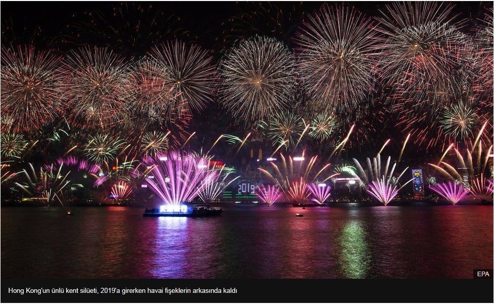 Dünya 2019’a böyle girdi galerisi resim 2