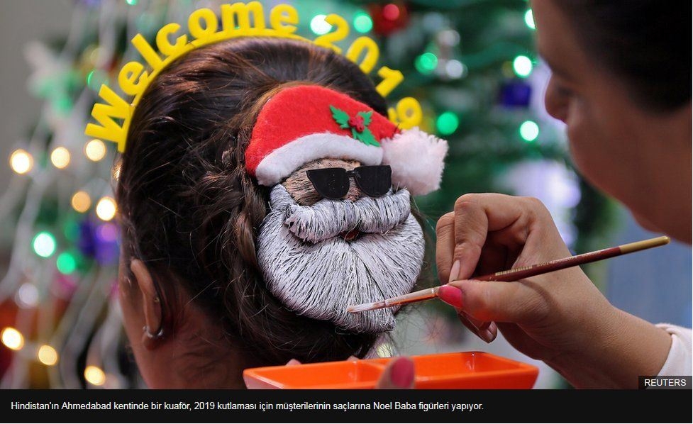 Dünya 2019’a böyle girdi galerisi resim 6