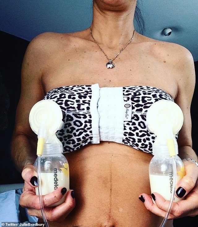 Emzirme akımı yerini süt sağma pozlarına bıraktı! galerisi resim 5