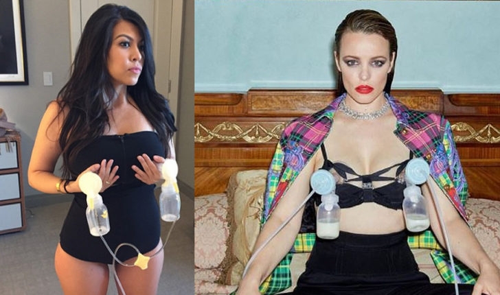 Emzirme akımı yerini süt sağma pozlarına bıraktı! galerisi resim 6