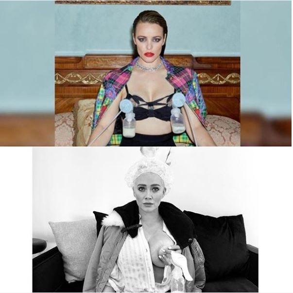 Emzirme akımı yerini süt sağma pozlarına bıraktı! galerisi resim 7