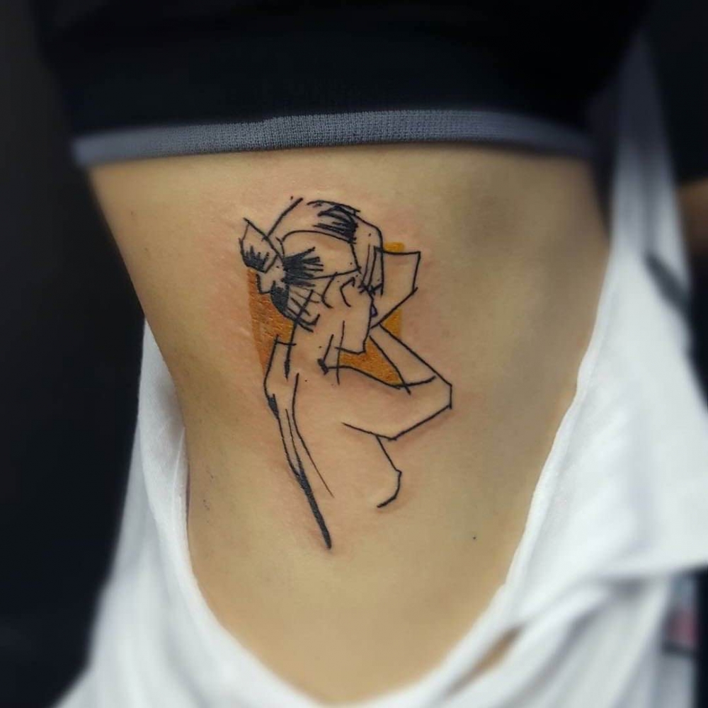 Yaptırması Cesaret İsteyen  Oldukça Zarif Dövmeler galerisi resim 11