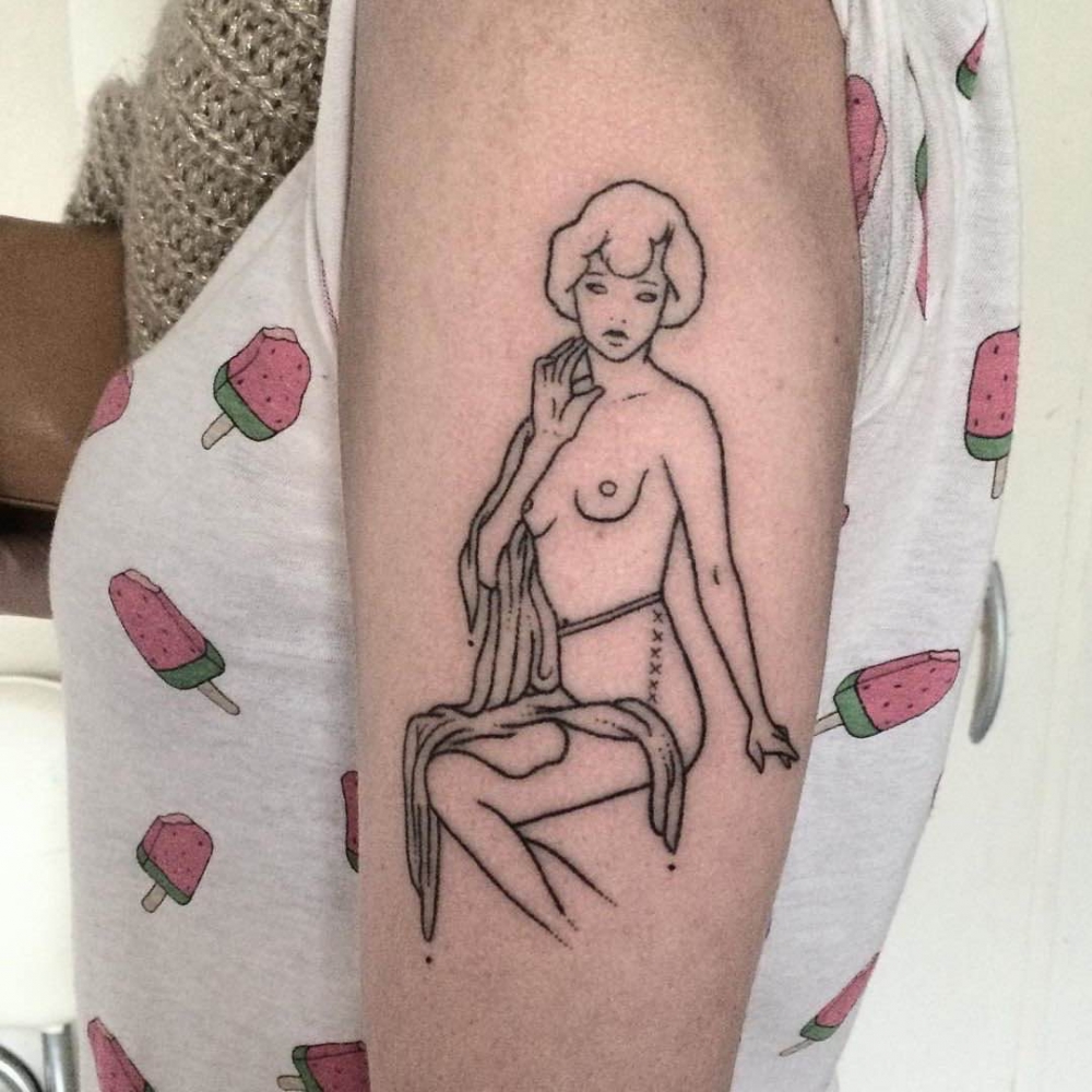 Yaptırması Cesaret İsteyen  Oldukça Zarif Dövmeler galerisi resim 12