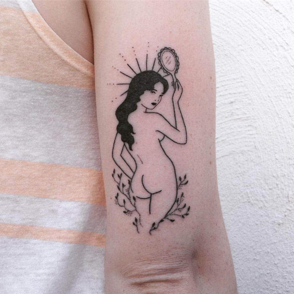 Yaptırması Cesaret İsteyen  Oldukça Zarif Dövmeler galerisi resim 16