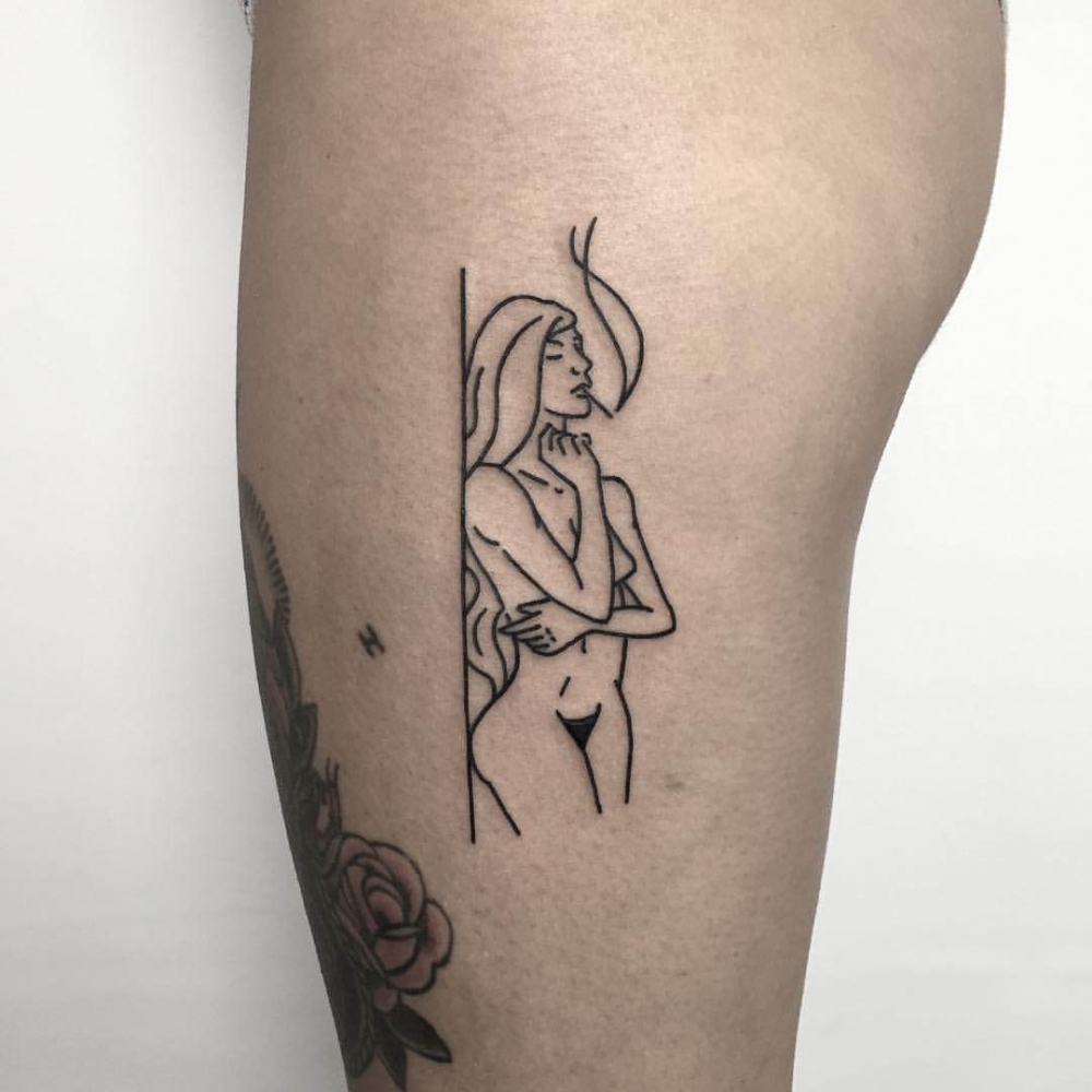 Yaptırması Cesaret İsteyen  Oldukça Zarif Dövmeler galerisi resim 2