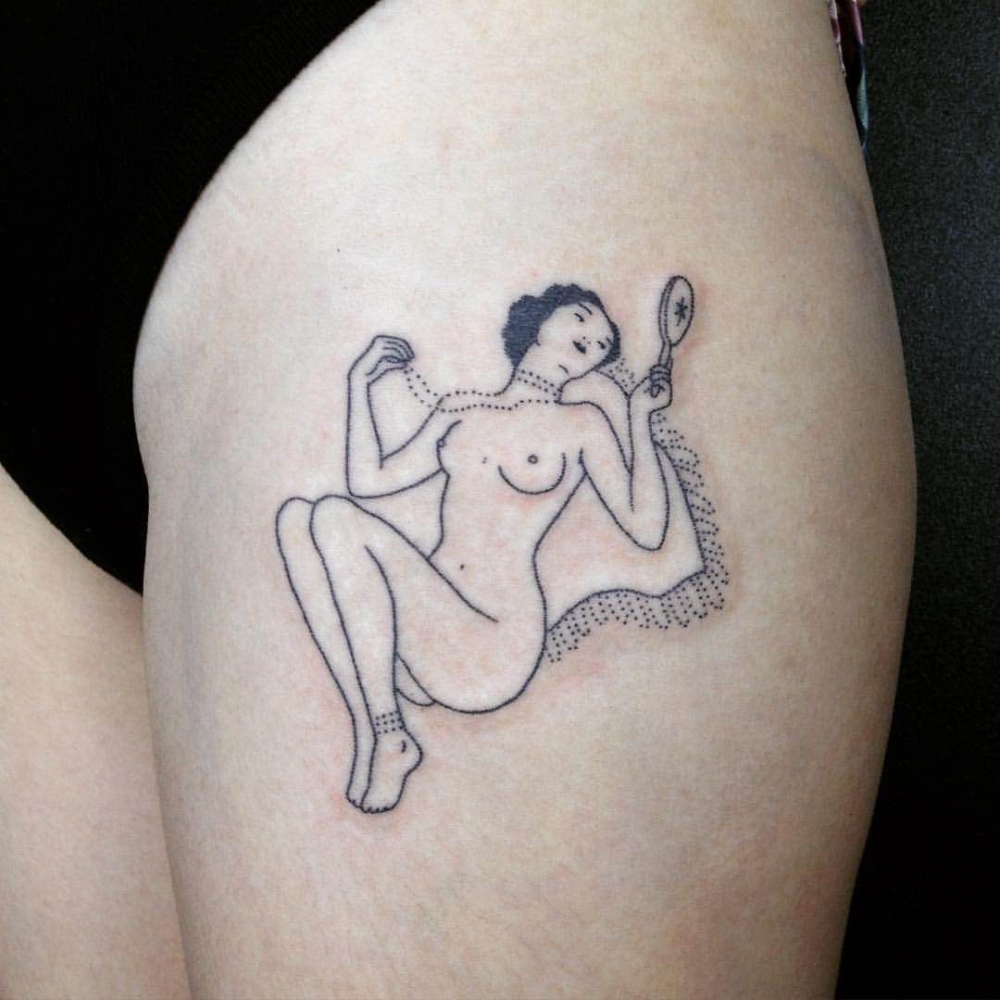 Yaptırması Cesaret İsteyen  Oldukça Zarif Dövmeler galerisi resim 23