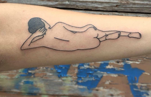 Yaptırması Cesaret İsteyen  Oldukça Zarif Dövmeler galerisi resim 24