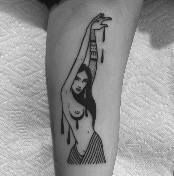 Yaptırması Cesaret İsteyen  Oldukça Zarif Dövmeler galerisi resim 25