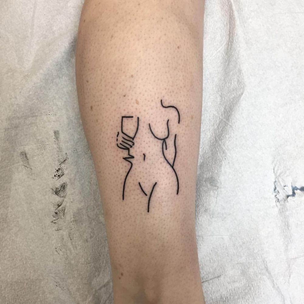 Yaptırması Cesaret İsteyen  Oldukça Zarif Dövmeler galerisi resim 3