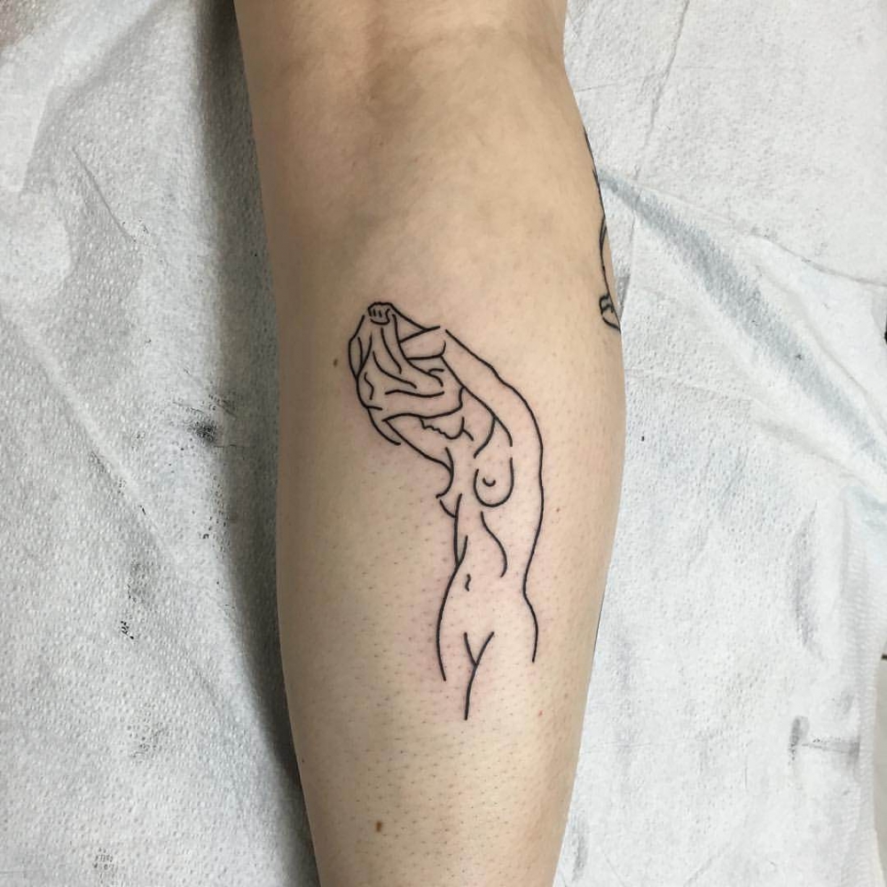 Yaptırması Cesaret İsteyen  Oldukça Zarif Dövmeler galerisi resim 4