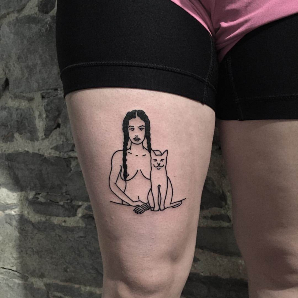 Yaptırması Cesaret İsteyen  Oldukça Zarif Dövmeler galerisi resim 5