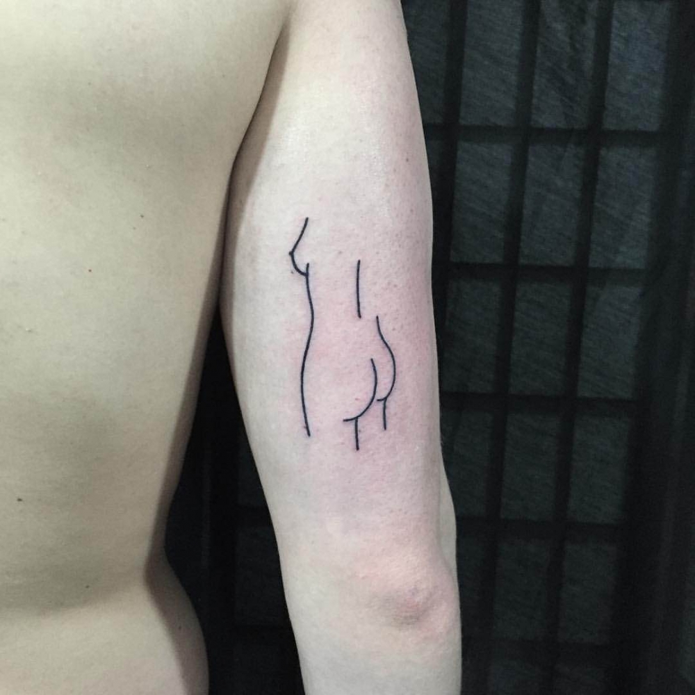 Yaptırması Cesaret İsteyen  Oldukça Zarif Dövmeler galerisi resim 6