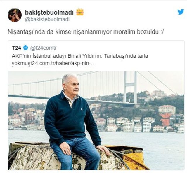 Binali Yıldırım'ın ''Tarlabaşı'nda tarla yokmuş' galerisi resim 1