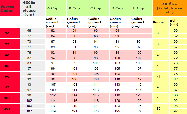 Dünya Ortalama Meme Büyüklüğü Haritası Çıkarıldı galerisi resim 4