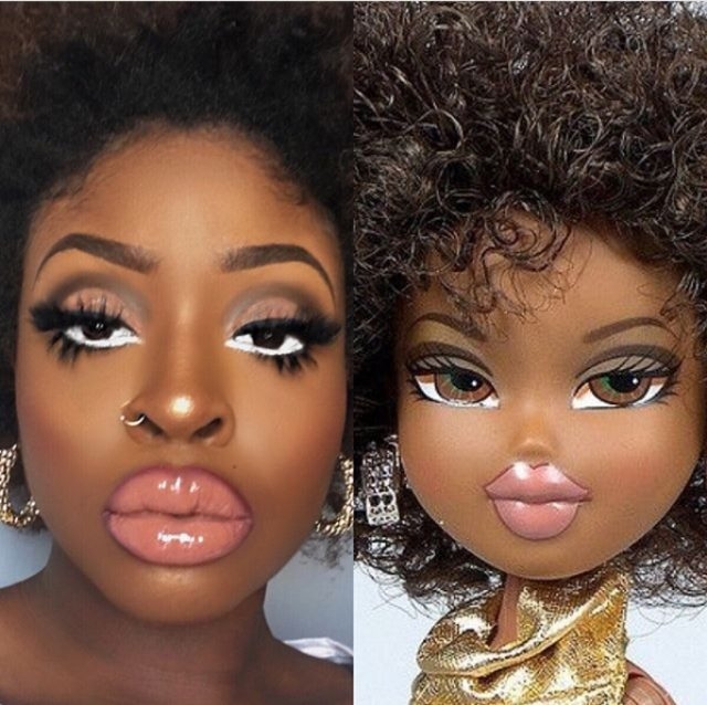 Yeni makyaj çılgınlığı: Bratz Makyajı galerisi resim 1