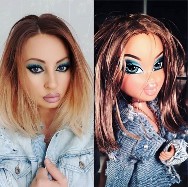 Yeni makyaj çılgınlığı: Bratz Makyajı galerisi resim 4