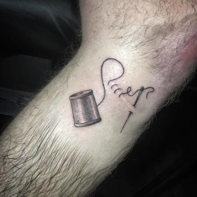 Yara izlerini gizleyen, 30 yaratıcı dövme galerisi resim 20