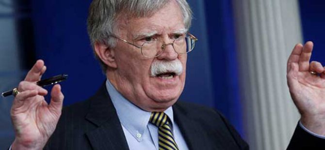 Bolton: "Hiçbir başkanın Trump'ın 'Halkbank' konusunda Erdoğan'a söylediği gibi sözler sarf ettiğini duymadım"