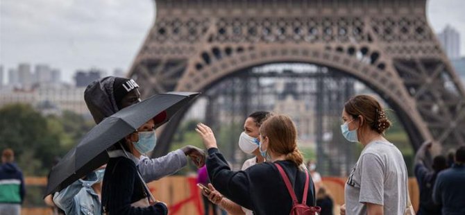 Fransa'da Son 24 Saatte 5 Bin 413 Kovid-19 Vakası Tespit Edildi
