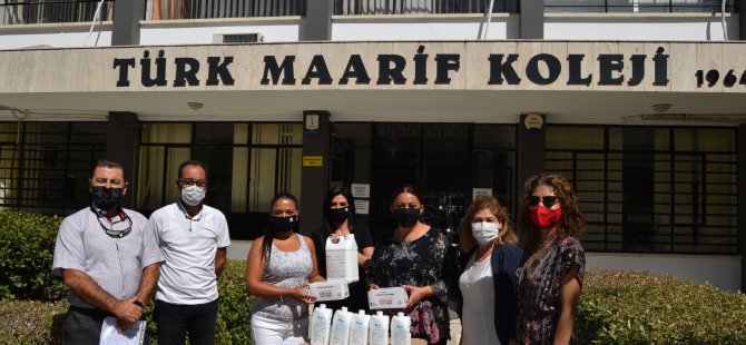 LTB'den maske ve dezenfektan katkısı