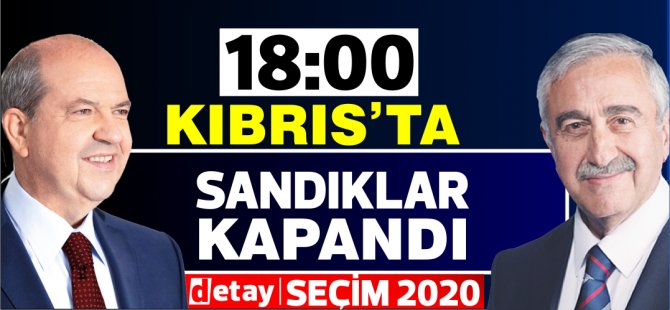 KKTC'de 2. Tur Cumhurbaşkanlığı seçimi oy verme işlemi sona erdi