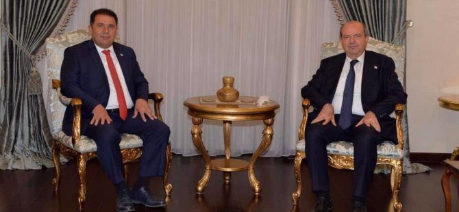 Cumhurbaşkanı Tatar, Ersan Saner’i Kabul Etti