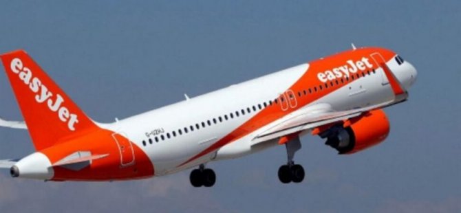 EasyJet'in İngiltere-Kıbrıs uçuşları Perşembe gününe kadar iptal