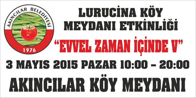 "Evvel Zaman İçinde Lurucina Panayırı"