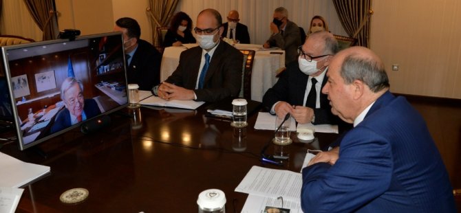 Tatar- Guterres görüşmesi tamamlandı