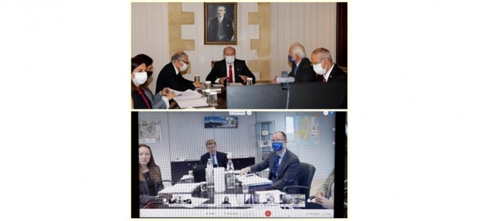 Cumhurbaşkanı Tatar,  Mario Nava ile görüştü