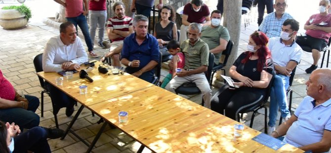 Harmancı, "Merkez Lefkoşa" Hakkında Arasta-Lokmacı Esnafını Bilgilendirdi