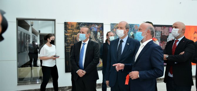 Güzel Sanatlar Şubat Sergisi YDÜ'de 20 Haziran'a kadar gezilebiilir