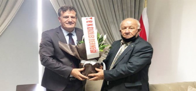 Arıklı, Gaziler Derneği’ni Kabul Etti