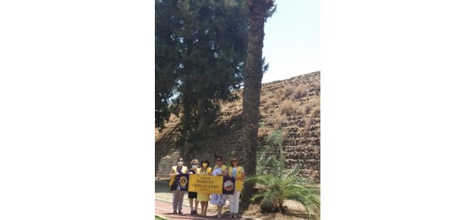Lefkoşa Başkent Lions Kulübü, “Hurma Ağaçlarının Budanması ve İlaçlanması Projesiyle 2020 Avrupa Çevre Fonu Ödülüne Layık Görüldü”