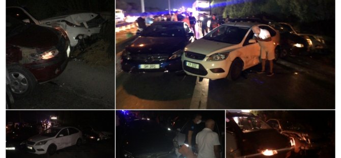 Lefkoşa–Gazimağusa anayolunda korkutan kaza! - Vimarsana News