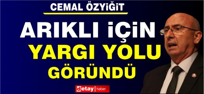 Özyiğit: Arıklı Yolun Sonuna Geldi, İstifa Etmeli - Vimarsana News