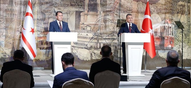 Fuat Oktay: Türkiye hem kendi, hem de Kıbrıs Türklerinin haklarını korumaya kararlı olduğunu gösterdi - Vimarsana News