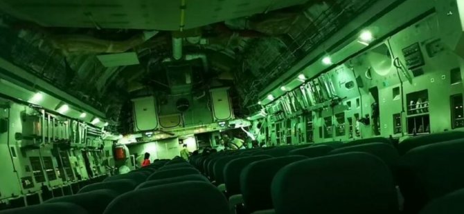 Skandal görüntü: Dev askeri uçak Afganistan'dan bomboş döndü - Vimarsana News