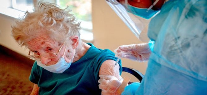 83 Yaş ve Üstü Kişilerin 3’üncü Doz Aşılanması