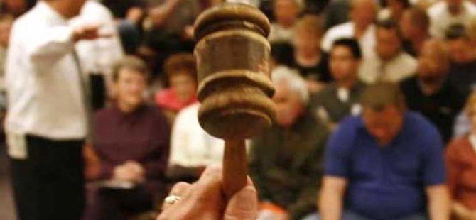 Açık artırma ile satış yapılıyor