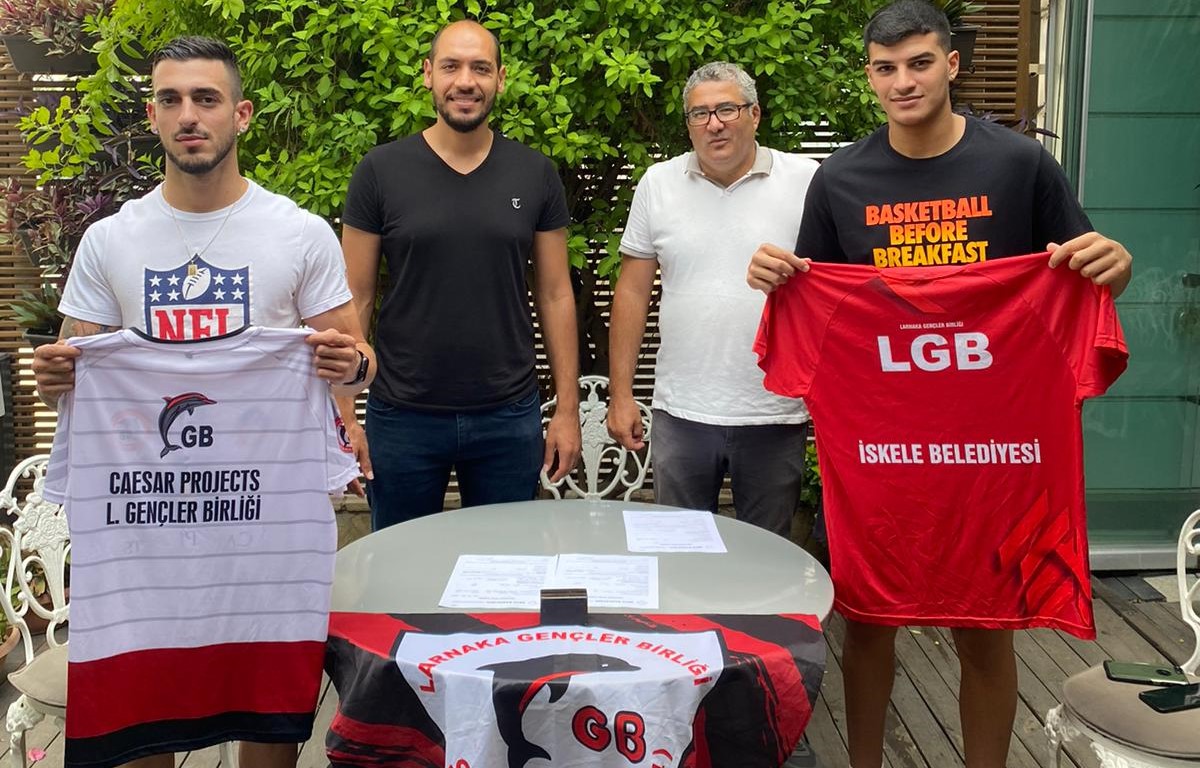 Potada Attila Topaloğlu ve Batuhan Tüzmen Caesar L. Gençler Birliği’nde