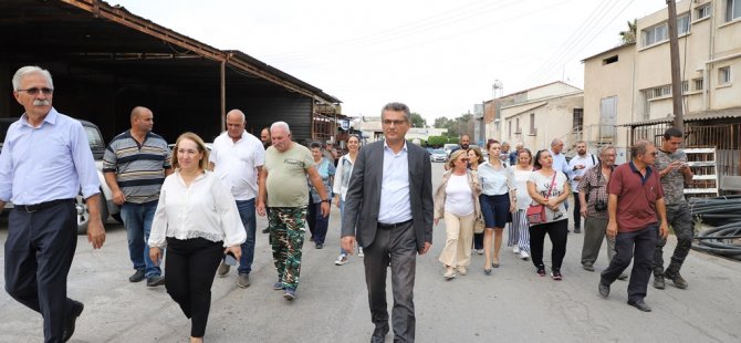 Osman Bican Güzelyurt'ta 3. kez aday , seçim çalışmalarına başladı...