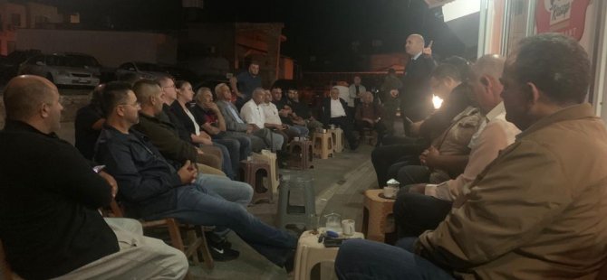 Güzelyurt'da Reşat Kansoy fırtınası esmeye başladı.. Kansoy'a gittiği her yerde büyük ilgi