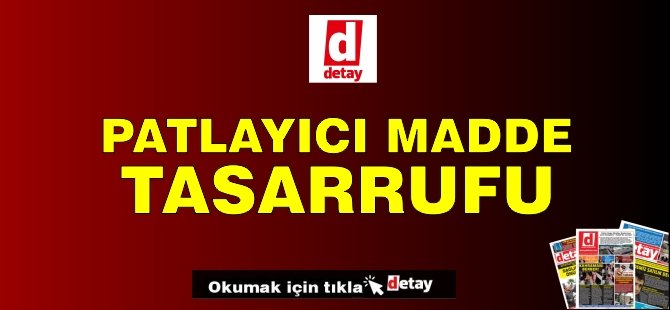 Gönyeli'de Yasa Dışı Patlayıcı Madde Tasarrufu: 40 Yaşındaki Şahıs Tutuklandı