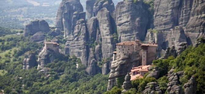 Yunanistan’ın havadaki kenti: Meteora
