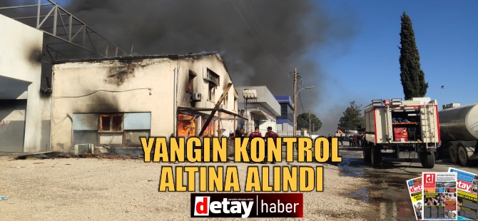 Lefkoşa Organize Sanayi Bölgesi’nde Yangın: Araç Boya Fırını Zarar Gördü