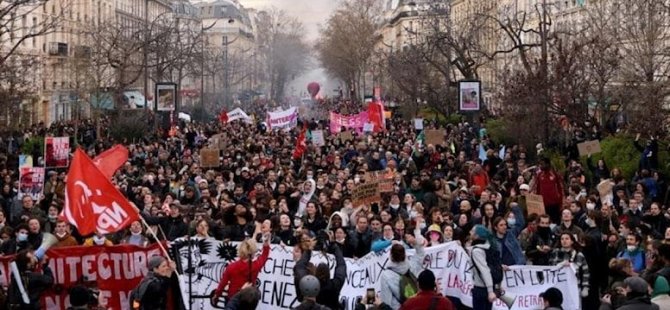 Fransa polisi gösterileri İHA’yla izleyecek